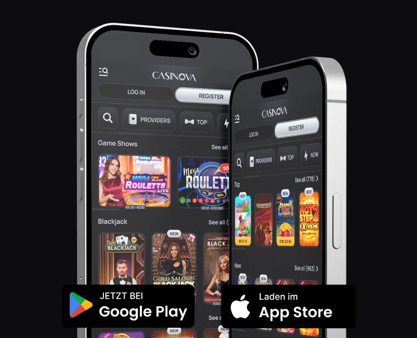 Casinova Mobile Login